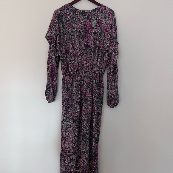 Zara trafaluc multicolor midi dress. Size L - Picture 6 of 7